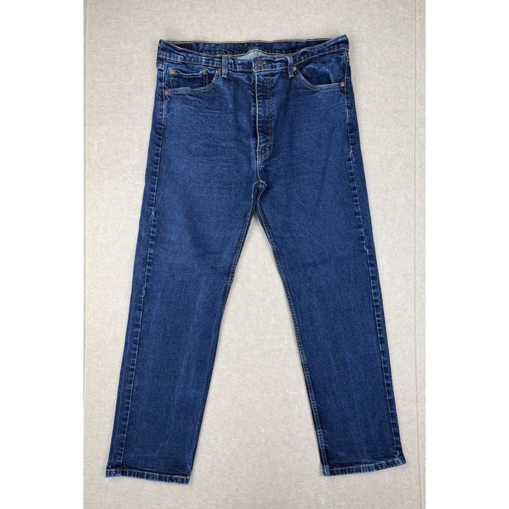 Levi's 505 Men's Jeans 40x32 Slim‎ Fit Leg Blue Denim Medium Wash Zip Fly